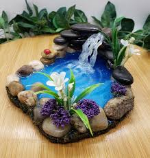 Buy Rock Wall Fairy Garden Pond With