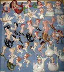 Vintage Mermaid Wall Plaques Collection