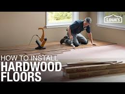 Install Hardwood Floors Diy Projects