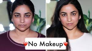 how to look good without any makeup