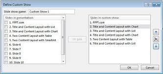 Playing Custom Shows in PowerPoint      Solve Your Tech Screenshot of PowerPoint     