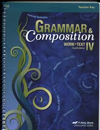 Discuss the questions with your partner: Abeka Grammar Composition Iv Teacher Key James A Chapman Amazon Com Books