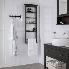 Small Bathroom Wall Shelves Ikea Hemnes