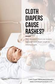 cloth diaper rashes are not normal