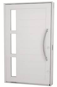 Para quem ama decoração clean, minimalista, . Porta Branca De Aluminio Entrada Pesquisa Google Entrance Doors Sliding Glass Door Window Door Design