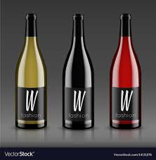 Mockup Wine Bottle Design