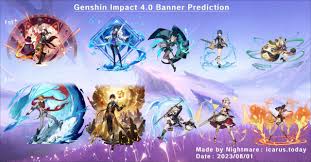 genshin impact patch 4 0 banner characters