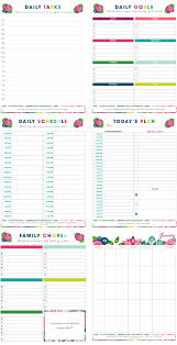20 Printables To Help Organize Your Life Schedule