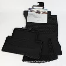 rubber mats black c cl w205 genuine