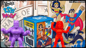 kids meal dc comics superhero toys