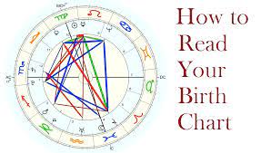 how to read a birth chart the