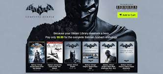get all batman arkham games on pc for