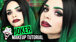 the joker inspired makeup tutorial