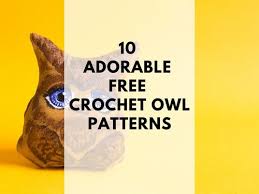 10 Adorable Free Crochet Owl Patterns
