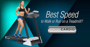 walk or run on a treadmill