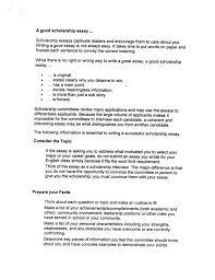 Resume Examples Templates  How To Write A Scholarship Essay Concise And  Formal Letter The ER SP ZOZ   ukowo