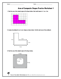 Worksheets pdf print totally free. Area Of Composite Shapes Practice Worksheet 1 Fill Online Printable Fillable Blank Pdffiller
