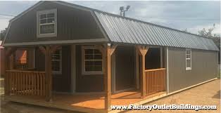 12x32 wraparound porch lofted barn