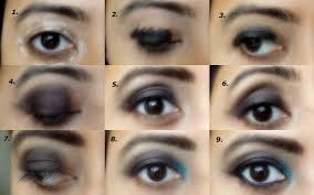 smokey blue eye makeup tutorial