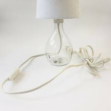 Ikea Bran Glass Table Lamp Base