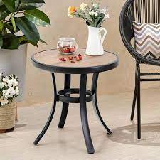 Side Table Outdoor Dining Coffee Table