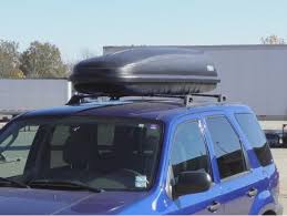 thule frontier roof mounted cargo box