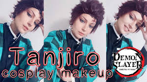 tanjiro makeup tutorial demon