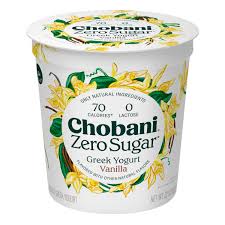 chobani yogurt greek nonfat zero