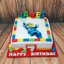 Lego themed cakes - Quality Cake Company Tamworth