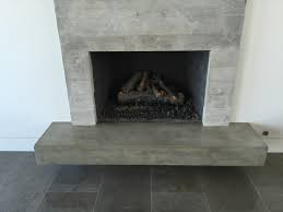 Formed Veneer Tile Fireplace Surround