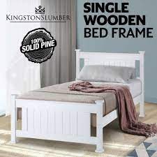 Maybe you would like to learn more about one of these? Kingston Slumber Design 3 Wooden Single Bed Frame White For Sale Online Ebay