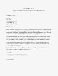 Teaching Assistant Cover Letter Samples