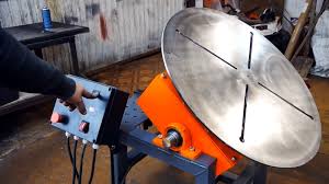 a motorized rotary table from