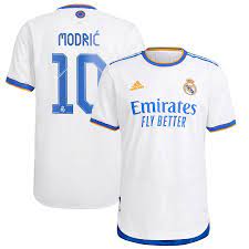 Real Madrid - Luka Modric 2021/2022 Authentic -Profesyonel Maç Forması-  (Home) | En uygun fiyatlarla |