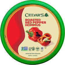 hommus roasted red pepper