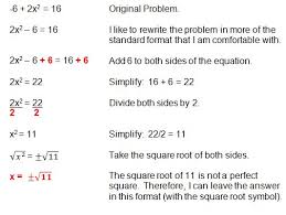 solving quadratic equations quadratics