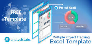 multiple project tracking template excel