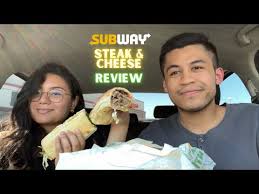 subway steak cheese review healthy