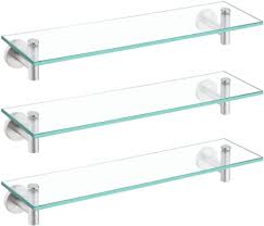 Glass Shelf For Bathroom Rectangular 20