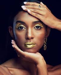 premium photo indian woman art makeup