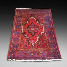 persian hamadam woolen rug