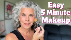 easy 5 minute makeup for women over 50