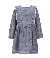 Egg By Susan Lazar Little Girls 2t 4t Catherine Chambray Dress