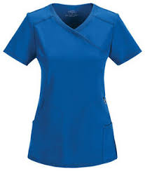 Details About Cherokee Scrubs 2625a Ryps Royal Blue Scrub Top Cherokee Free Shipping