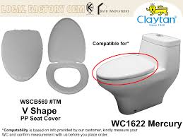 Claytan Wc1622 Mercury Toilet Seat