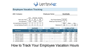 Employee Vacation Tracker Demo