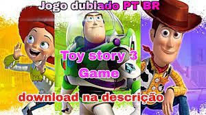 toy story 3 game dublado pt br início
