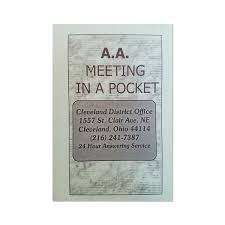 Maybe you would like to learn more about one of these? Meeting In A Pocket Alcoholics Anonymous Cleveland