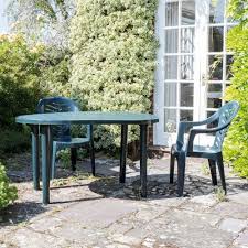 Oval Garden Table Resol Gala Plastic