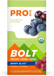 probar bolt organic energy chews